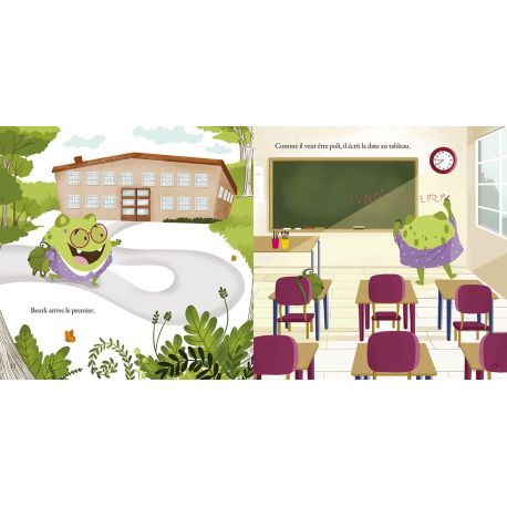 Beurk ne veut pas aller à l'école