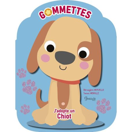 Premières gommettes - J'adopte un chiot