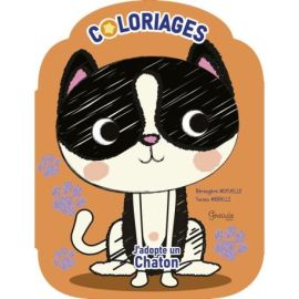 Premiers coloriages - J'adopte un chaton