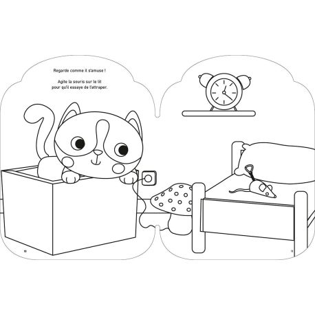 Premiers coloriages - J'adopte un chaton