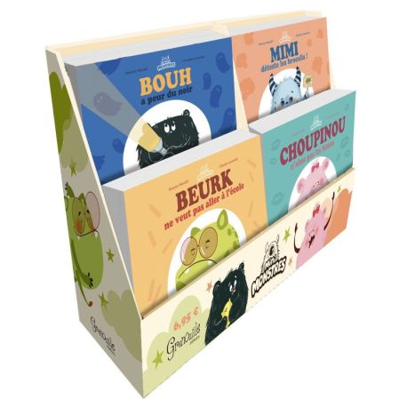 Display de 20 Mini Monstres (4 titres / 5 ex)