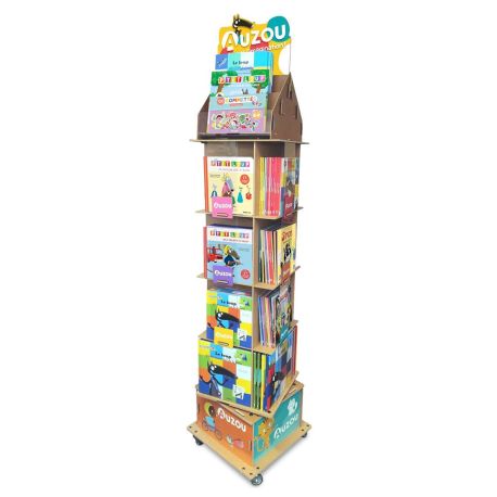 Tourniquet bois plein AUZOU 195 ex 2026 - L 500 X H 1600 X P 500 MM