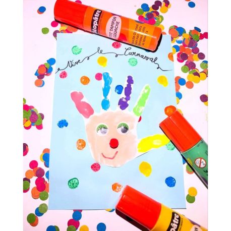 BOITE 6 P'TITS TAMPONS GOUACHE 50ML