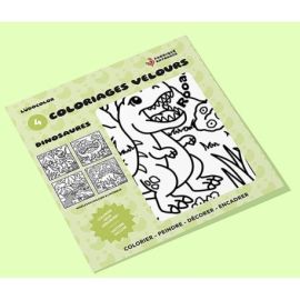 QUATUORS VELOURS - DINOSAURES