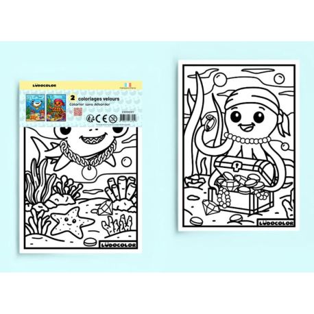 MINI DUOS VELOURS - LES TRESORS MARINS