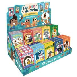 PLV de table pleine jeux de cartes 30 ex
